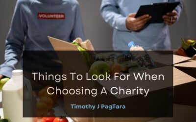 Things To Look For When Choosing A Charity